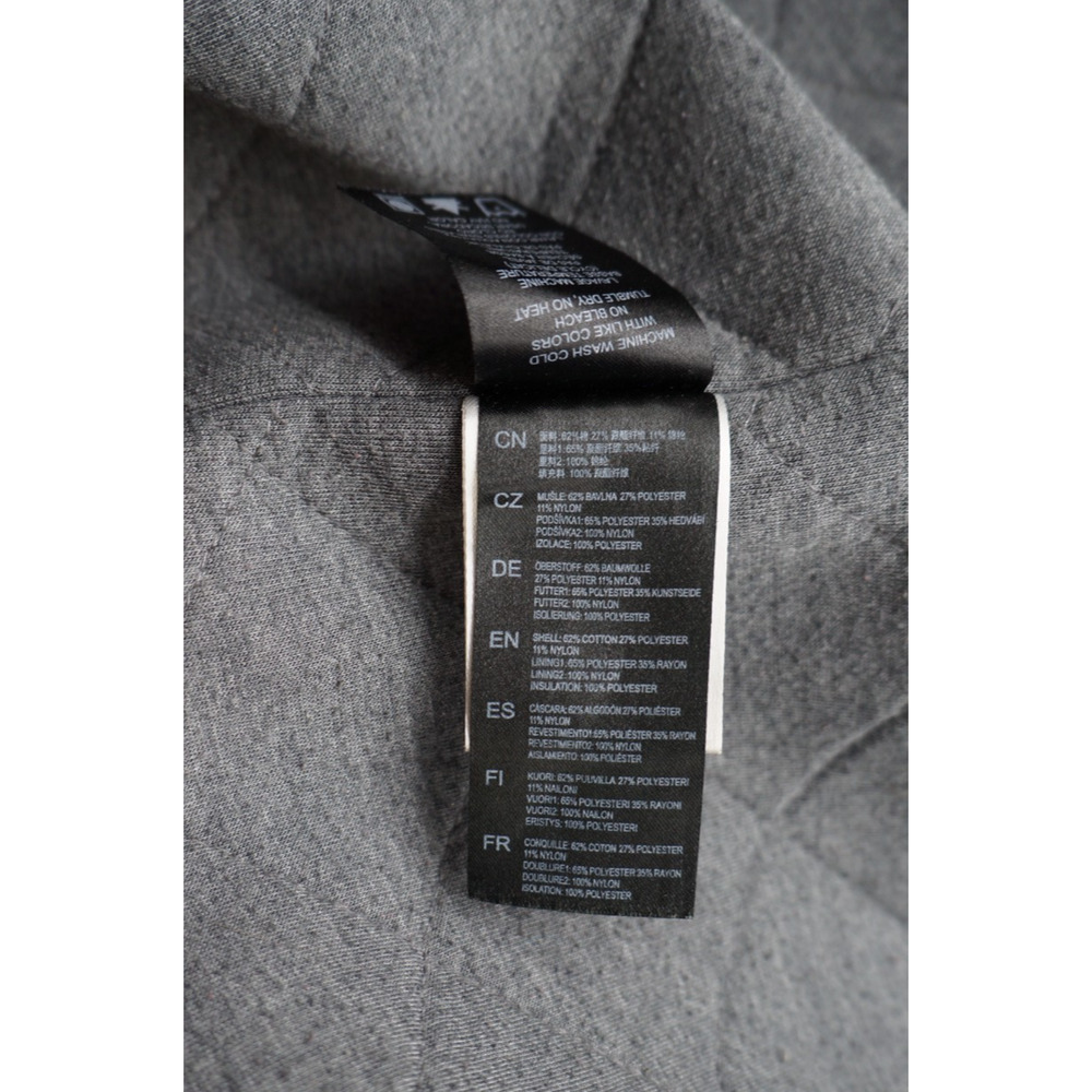Men's Kuhl Projekt Insulated Kollusion Brown Quilt Lined Zip Up Coat Jacket Sz L - Picture 14 of 14